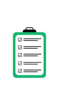 Checklist animation motion graphic, simple to do list with checkboxes being ticked off, task completion and progress tracking concept, clean design elements