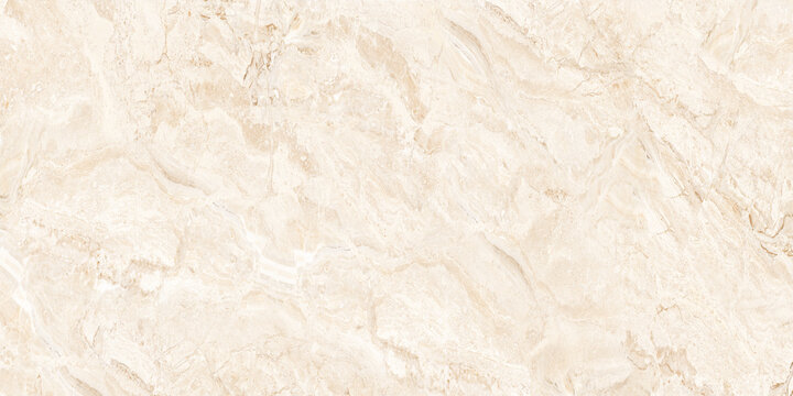 Luminous Ivory Marble Texture with Soft Beige Veining