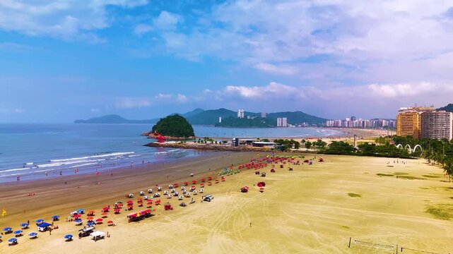 4K Beach City Sun Vacation