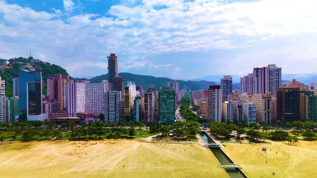 4K Beach City Sun Vacation