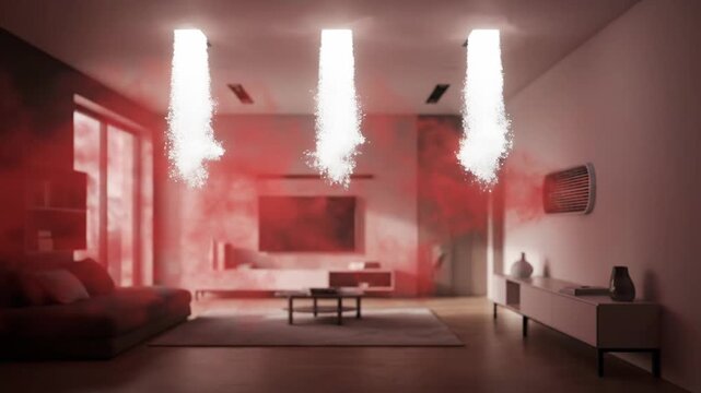 HVAC Purge Air Quality Filtration Smart Home Data Viz