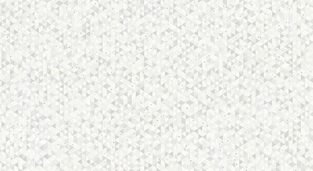 Obraz premium Subtle White and Gray Geometric Triangle Pattern Background with Low Poly Texture, Minimalist Abstract Design
