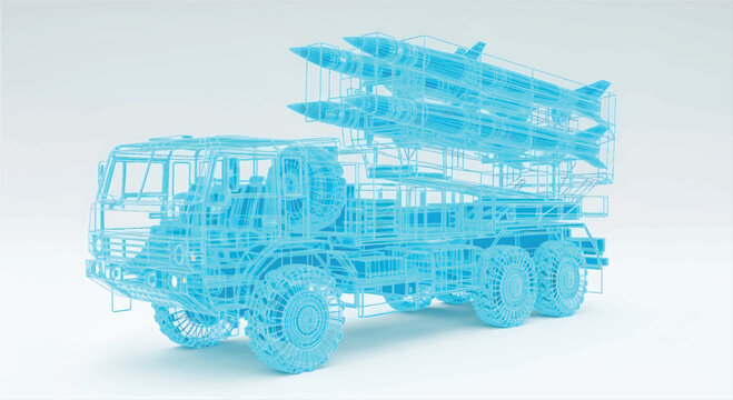 Truck Blueprint &ndash; Automotive Engineering CAD Technical Drawing
