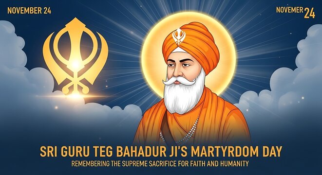 Sri Guru Teg Bahadur Ji's Martyrdom Day: A Tribute To His Supreme Sacrifice