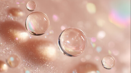 Fototapeta premium Macro Serum Dewy Skin