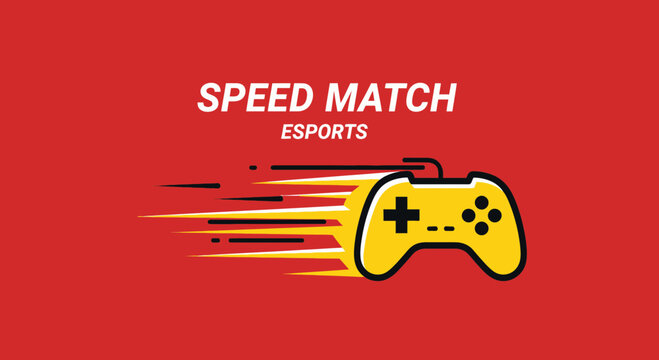 Dynamic Esports Speed Match Gaming Controller Graphic