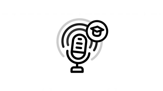 education animated icon
