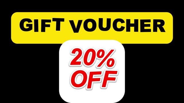 Discount Voucher Off Sale Banner with Percentage Offer for Shopping, Promotion,