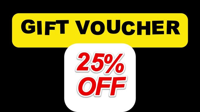 Discount Voucher Off Sale Banner with Percentage Offer for Shopping, Promotion,