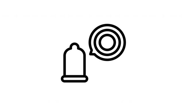 condom animated icon