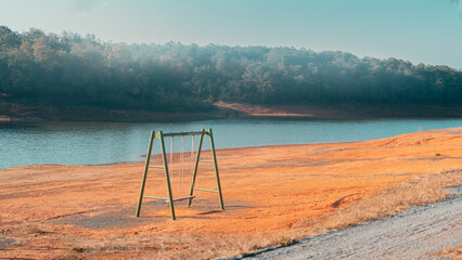 Fototapeta premium lake in the mountains