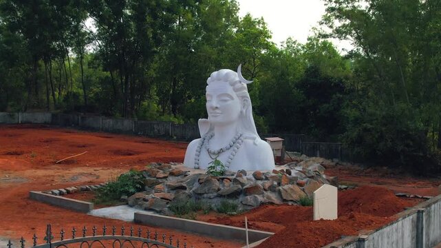 Lord Hanuman Statue, Prasanna Anjaneya Temple, Kundapura