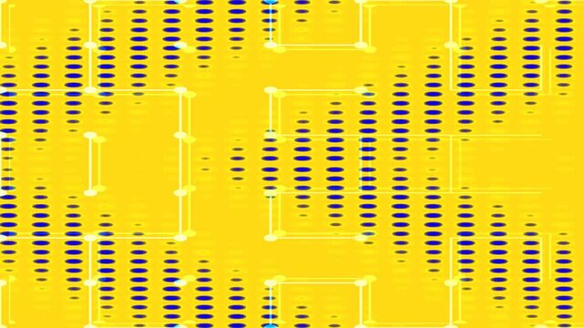 Futuristic Circuit Board Background with Digital Technology Effect