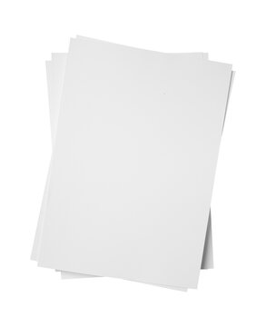 a stack of empty papers poster template, arranged in layers, for advertising purposes. blank white poster mockup. empty paper mockup. top view, clipping path