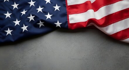 Obraz premium American flag for flag day memorial day and independence day celebrating