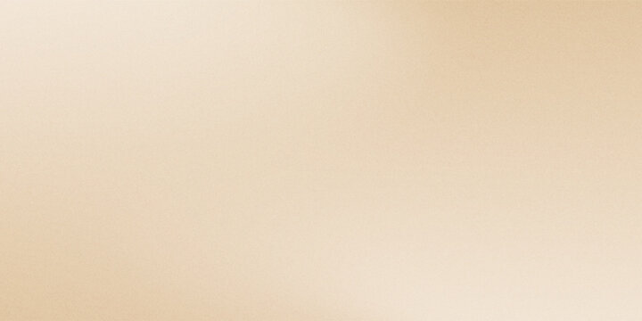 Vector beige gradient background. Simple and soft light brown gold texture. soft solid plain. grunge minimalistic backdrop