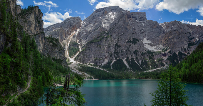 Der Rundweg um den Pragser Wildsee im Pustertal 
