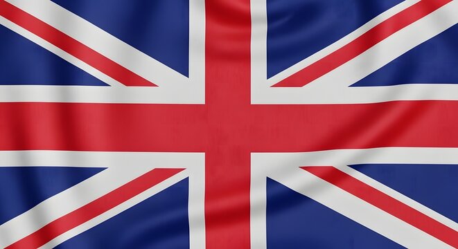 The union jack flag of the united kingdom of great britain