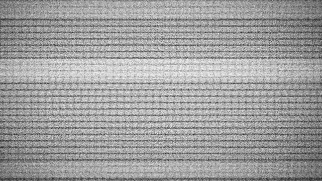 Television static defect video overlay retro noise glitch screen ideal for film effects, vintage broadcast looks, or digital art backgrounds.