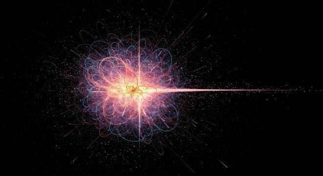 Complex abstract digital noise background illustrating thermodynamic disorder, randomness, and the inevitable progression toward maximum chaos, texture, graphic, randomness