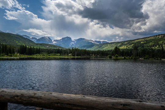 Scenic Rocky Mountain Landscape in Rocky Mountain NP, Colorado