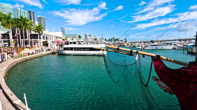 Sunny Miami South Beach Pier