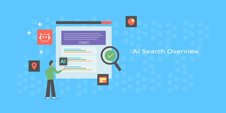 AI search platform delivering content summarization, contextual web reference and AI SEO strategy processing, for digital business.