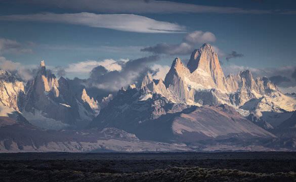 Mount Fitz Roy in Patagonia Argentina