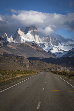 Mount Fitz Roy in Patagonia Argentina