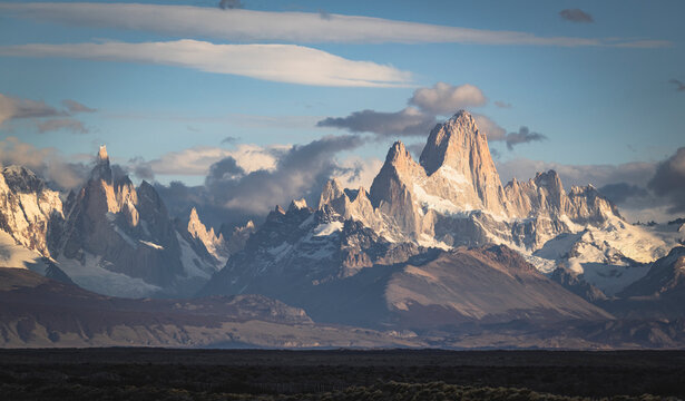 Mount Fitz Roy in Patagonia Argentina
