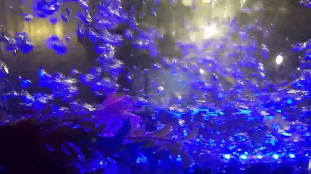 abstract blue water flow background