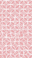 Fototapeta premium 水彩画風のタッチで描かれた無数の小花が画面全体を埋め尽くすイラスト