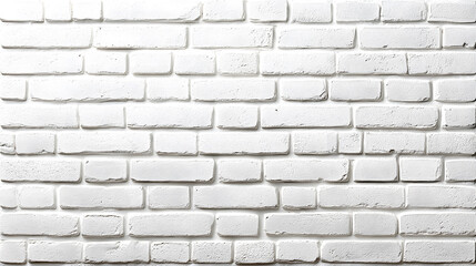 Fototapeta premium White brick wall texture for modern interior design, clean masonry background with minimal aesthetic and neutral tones.