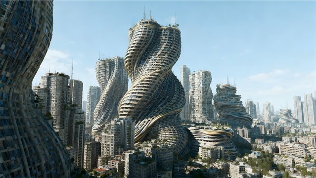 Twisting Skyline Fantasy