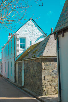 Typical housing architecture on Sark