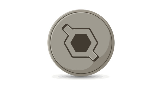 Metal Bolt with Hexagonal Socket Head.