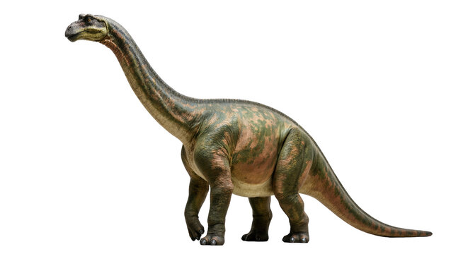 Prehistoric giant long-necked sauropod dinosaur, majestic creature from ancient times