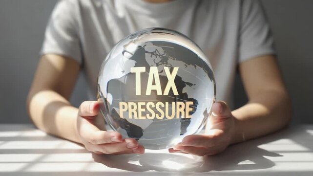 Tax pressure in the world.