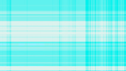Cyan and white plaid pattern with horizontal and vertical intersecting lines