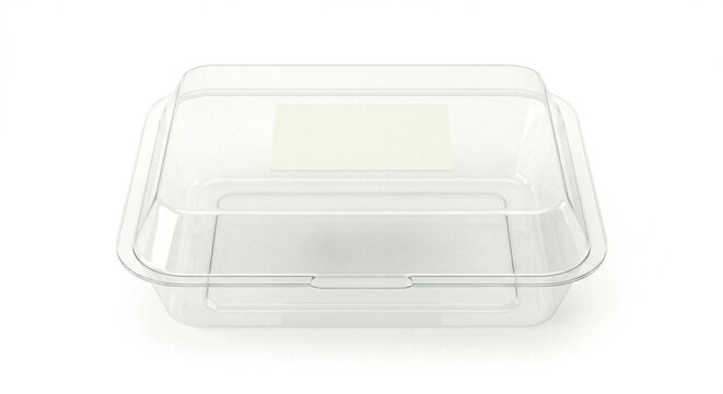 empty plastic container