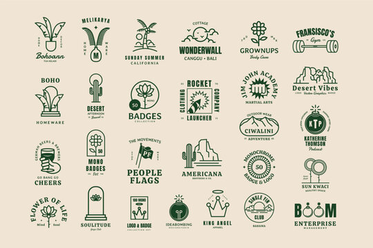 mono badge logo (eps10).eps, icon, vector, set, doodle, symbol, design, illustration, icons, coffee, sketch, drawing, pattern, business, sign, food, vintage, seamless, collection, hand drawn, web, han