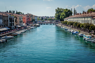 Peschiera del Garda is a town and commune in the province of Verona, in Veneto, Italy.