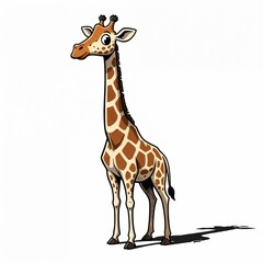 Obraz premium giraffe vector illustration