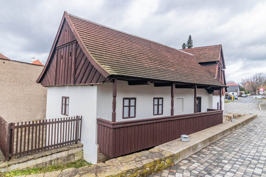 Birthplace of F. V. Hek in Dobruska, Czechia