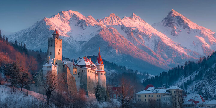 Count Dracula Bran Castle in Romania
