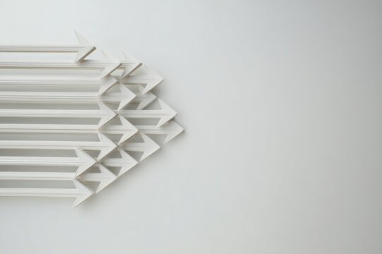 Multiple Arrows Direction Decision Strategy Business Concept