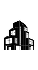 Fototapeta premium Modern multi-level building architectural design.