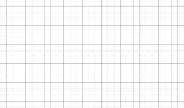 Seamless Square Grid Paper Background, Minimal Wide Graph Pattern for Writing Space and Design