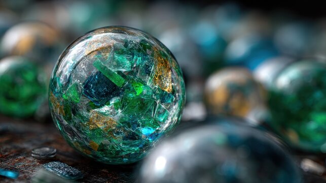 Circular economy concept focuses on reducing waste by promoting reuse, recycling, and efficient resource use to create sustainable and regenerative systems.
