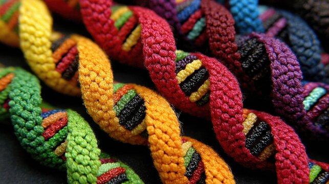 Genetic science studies genes, heredity, and variation, explaining how traits are passed between generations and how DNA influences growth and function.
